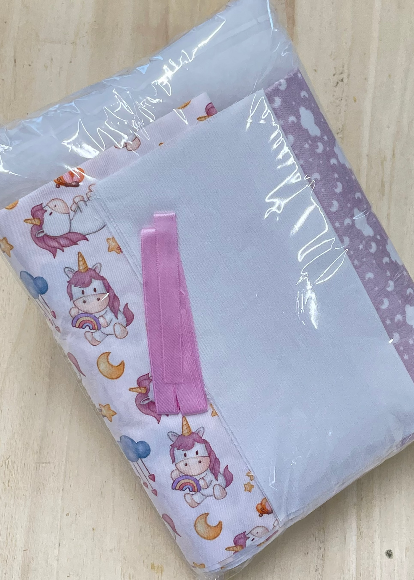 Kit Fiocco Nascita<br>Wish e Notte Stellata Rosa