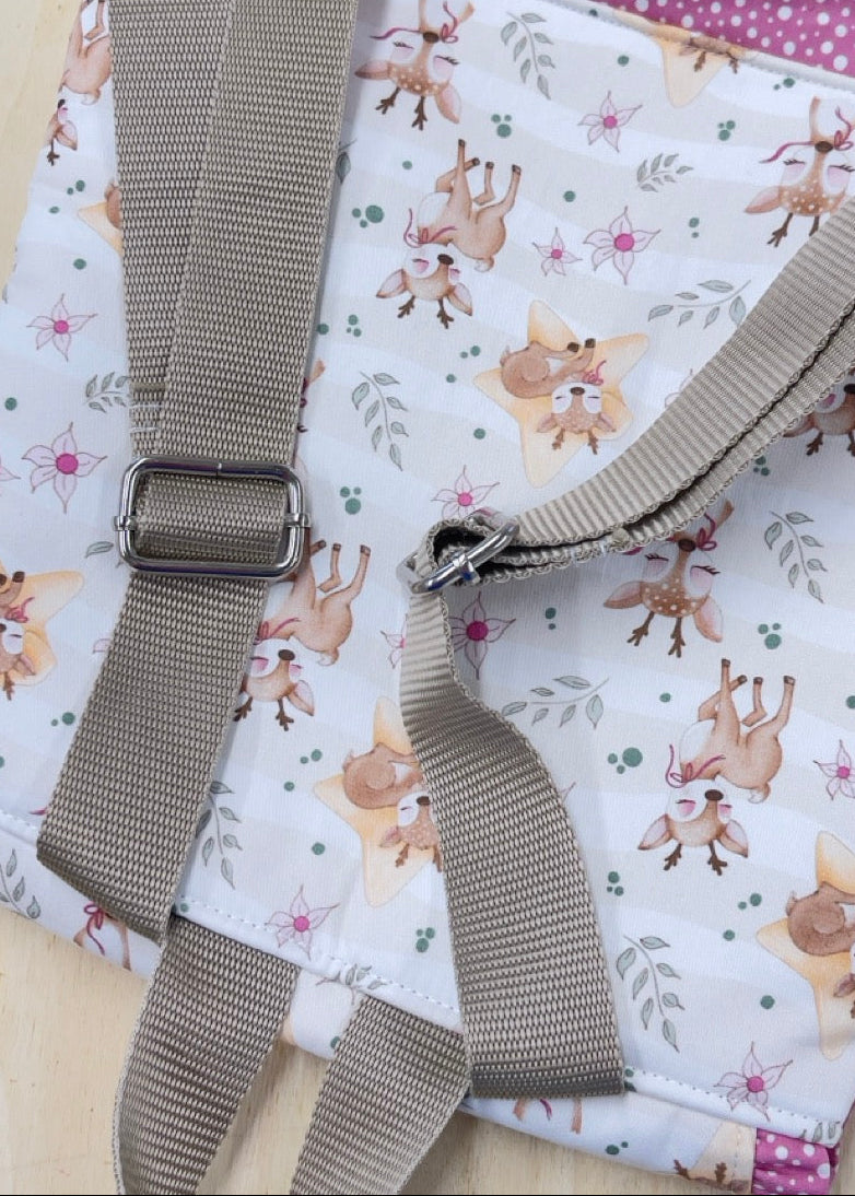 Zainetto <br> Bambidù e Pois Malva