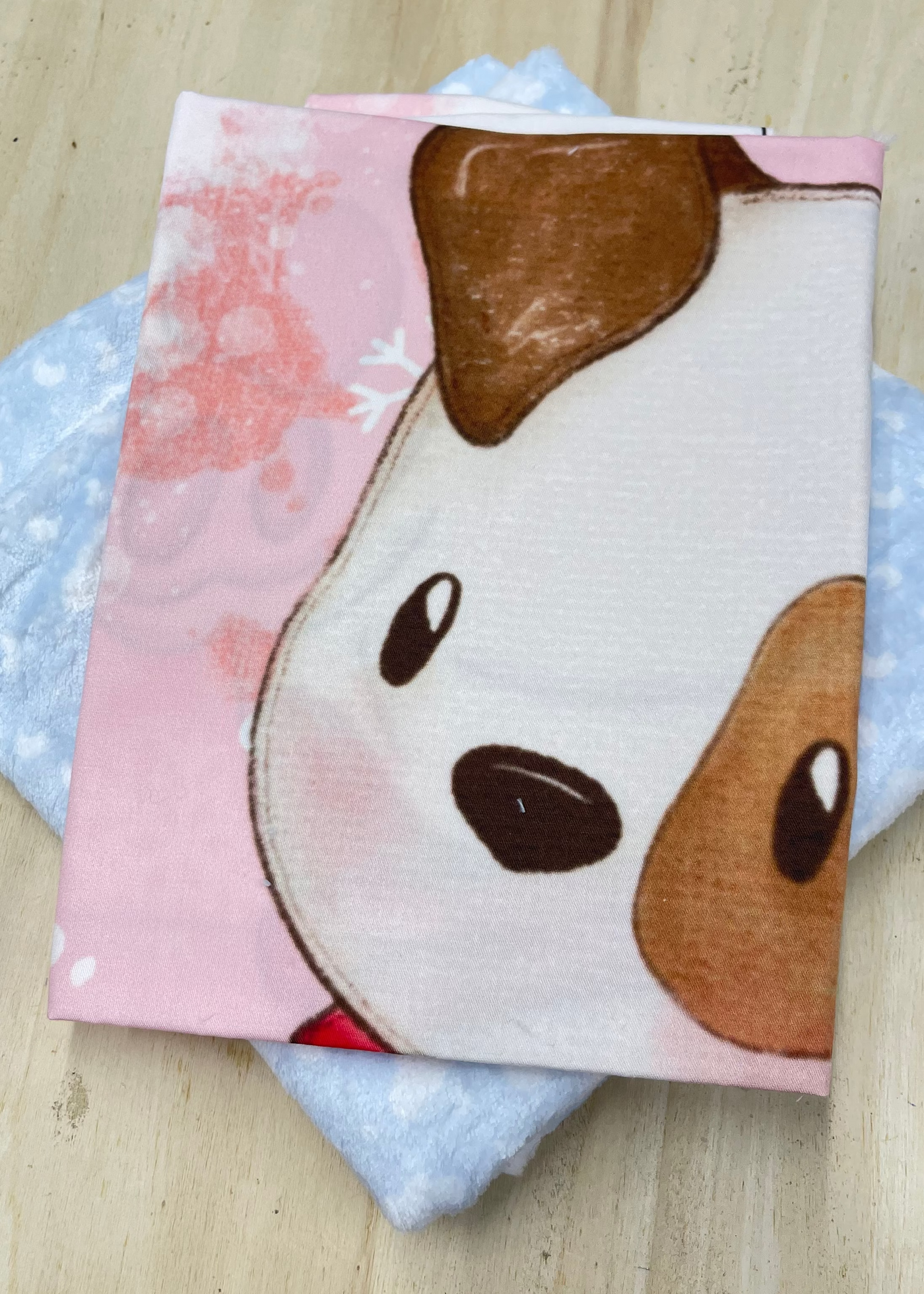 Kit Copertina<br>Cagnolino Natale e Notte Stellata Azzurra