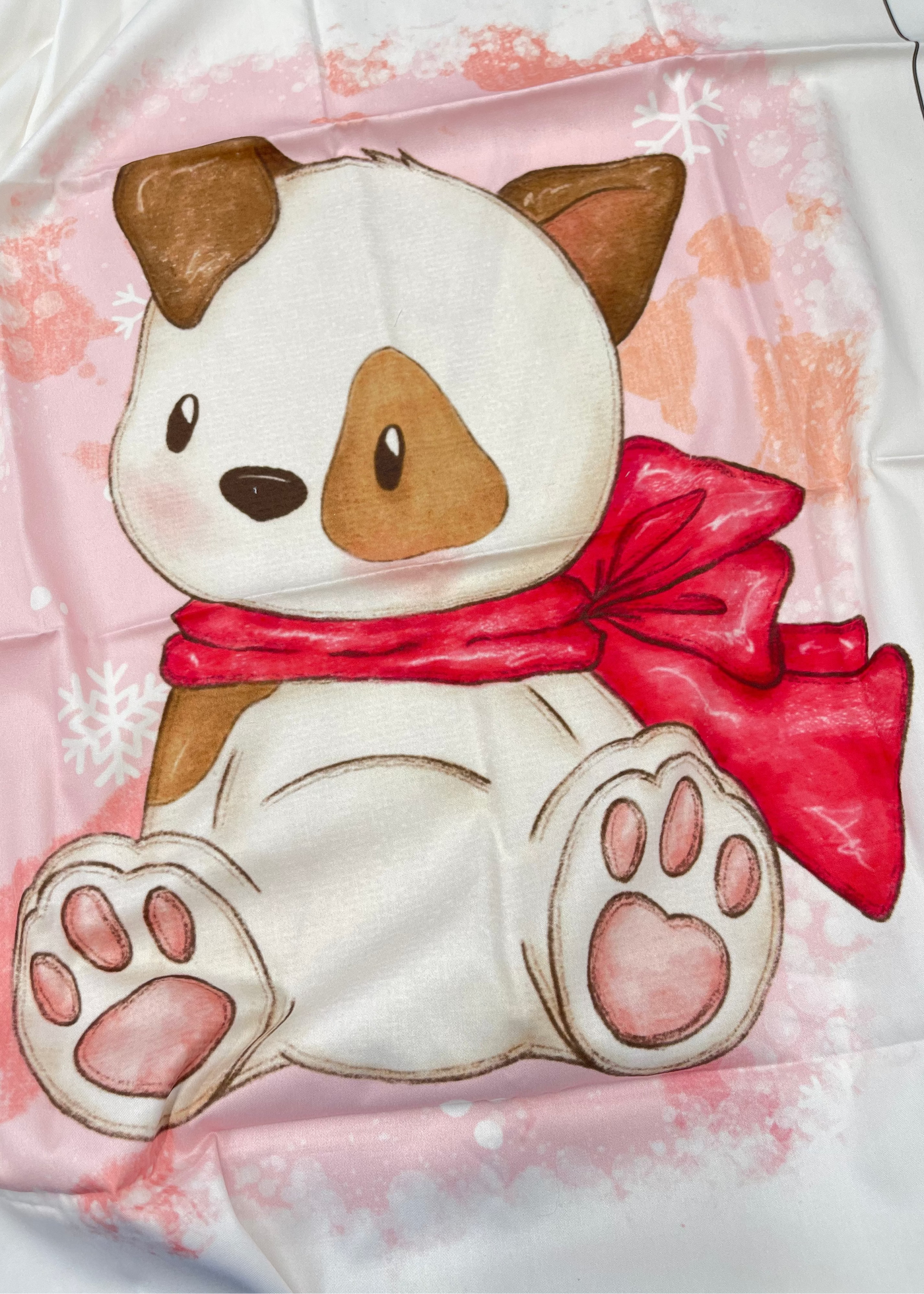 Pannello Grande<br>Cagnolino di Natale