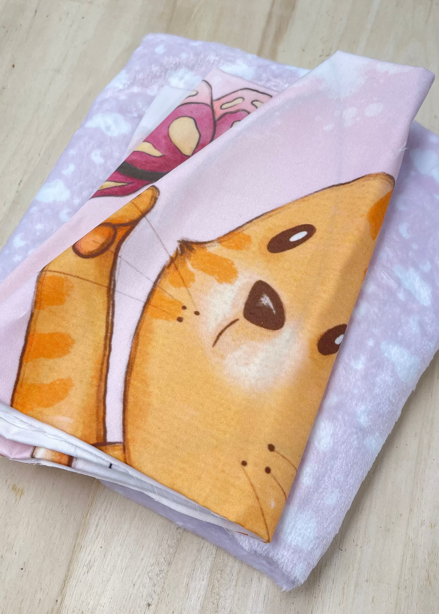 Kit Copertina<br>Fusa Girl e Notte Stellata Rosa