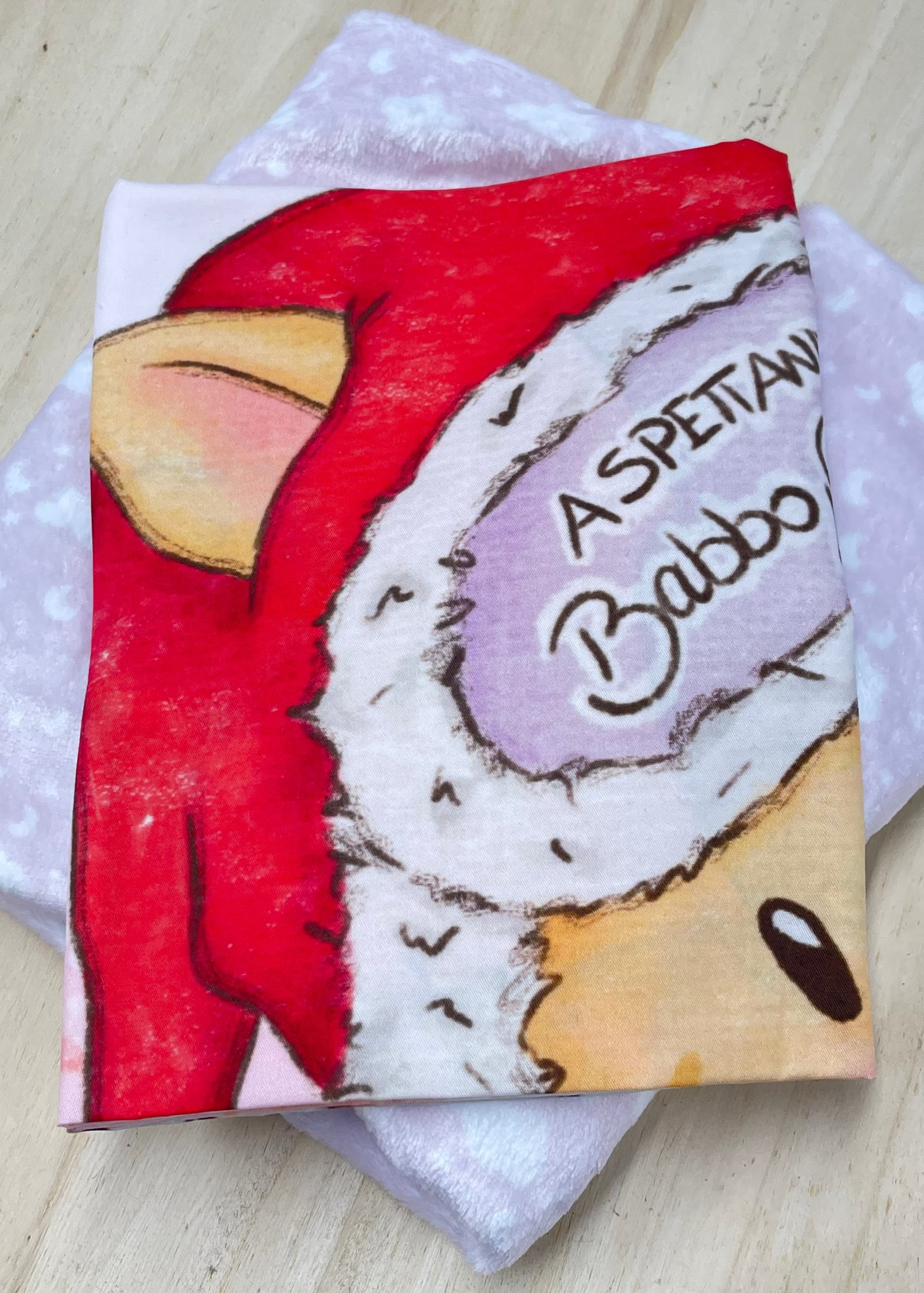 Kit Copertina<br>Gattina Natale e Notte Stellata Rosa