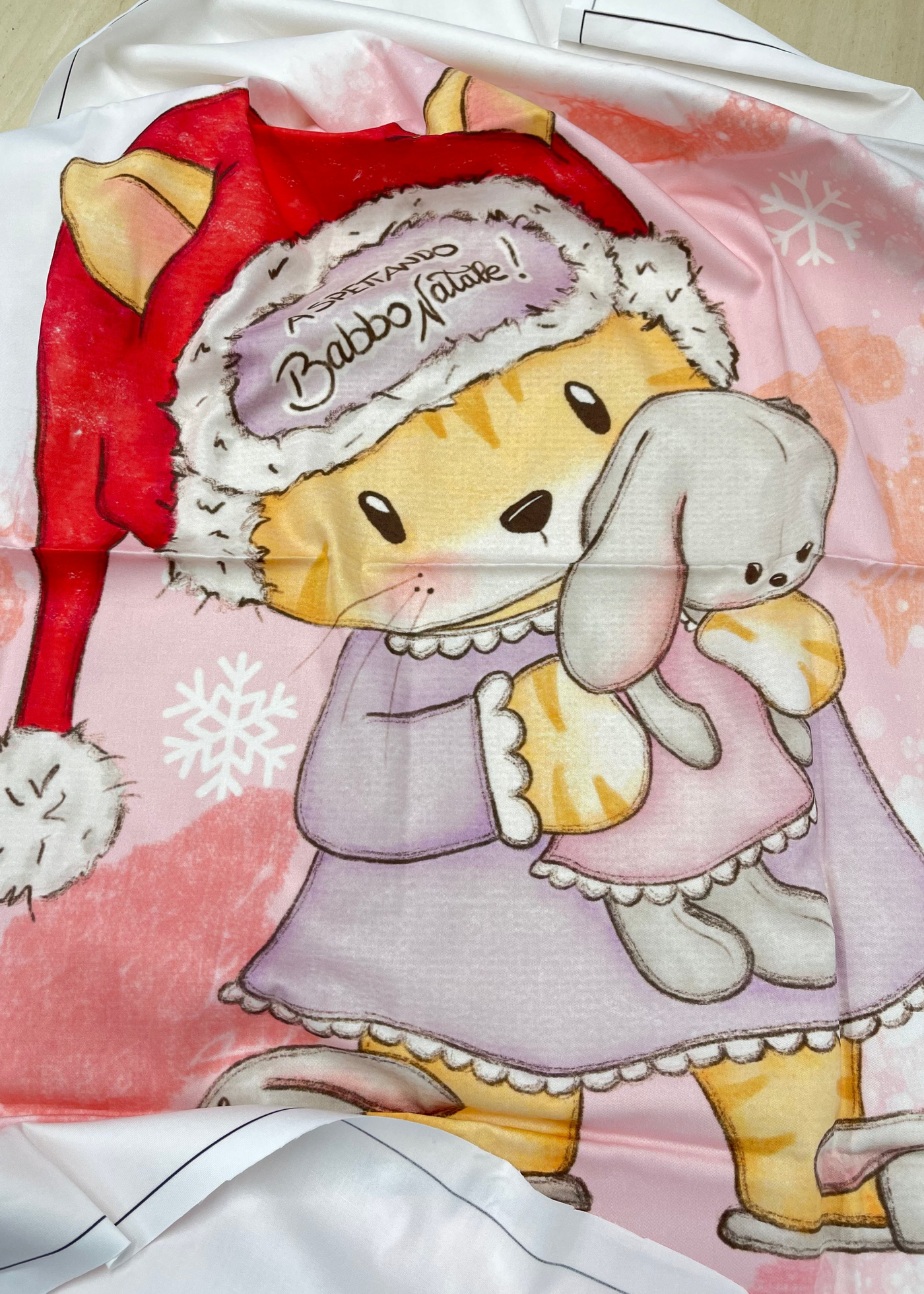 Pannello Grande<br>Gattina di Natale