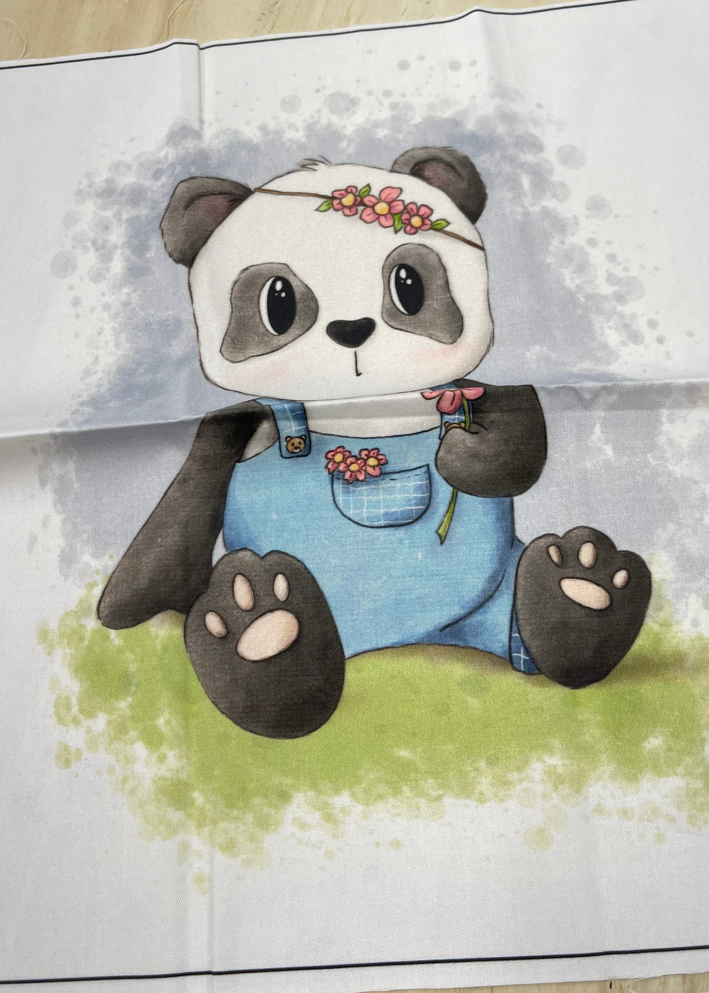 Pannello Piccolo<br>Panda Salopette