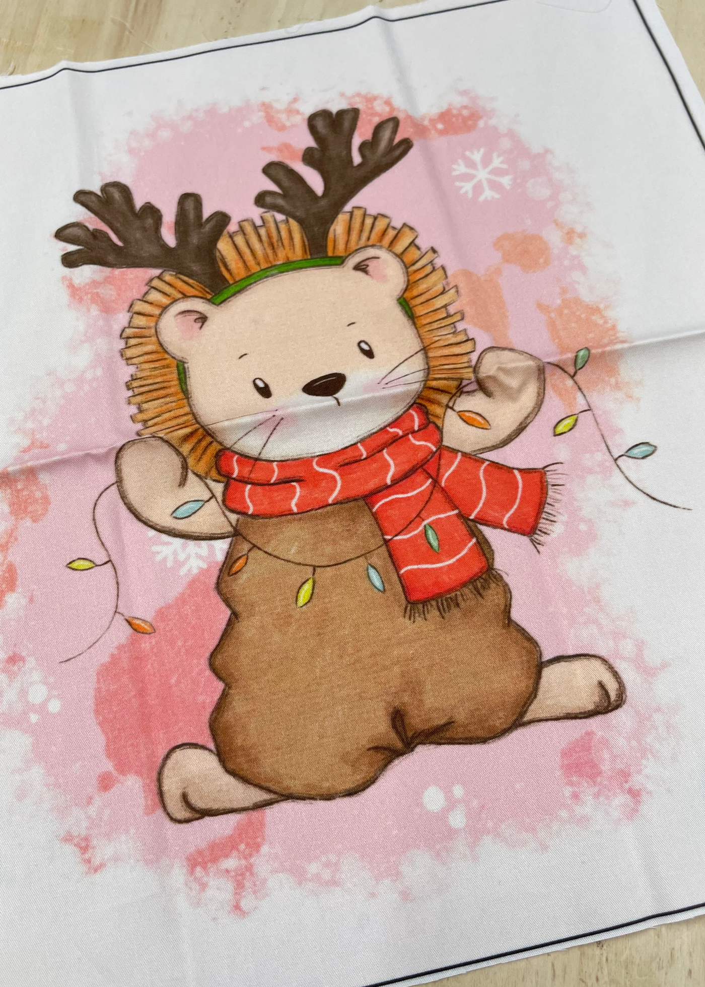 Pannello Piccolo<br>Leoncino Natale