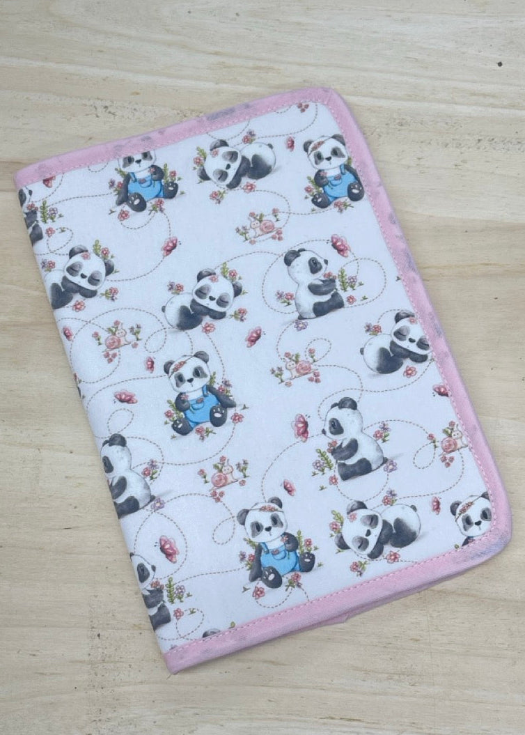 Porta Documenti <br> Panda Girl e Pois