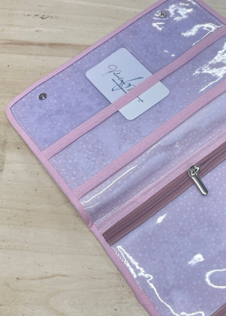 Porta Documenti <br> Panda Girl e Pois