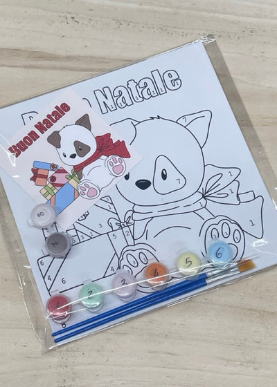 Kit Pittura<br>Cagnolino Natale