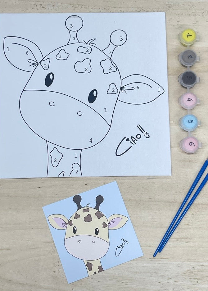 Kit Pittura<br>Giraffa