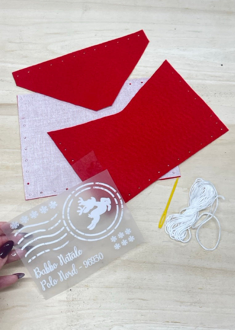 Bustina e Letterina per Babbo Natale