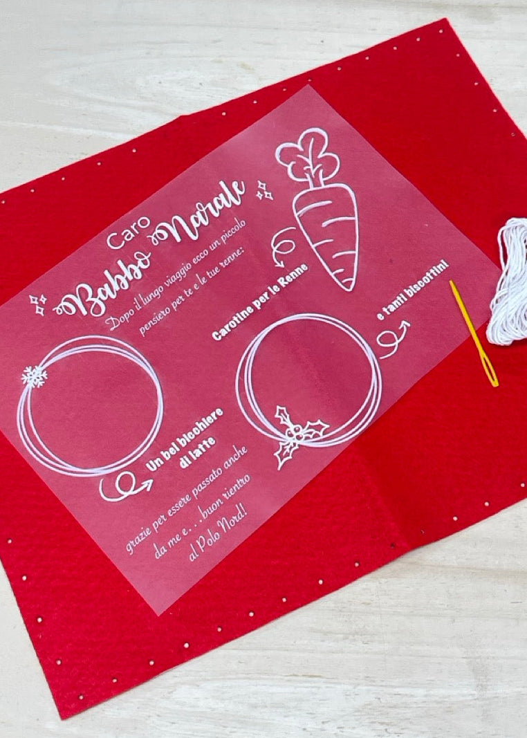 Tovaglietta per Babbo Natale