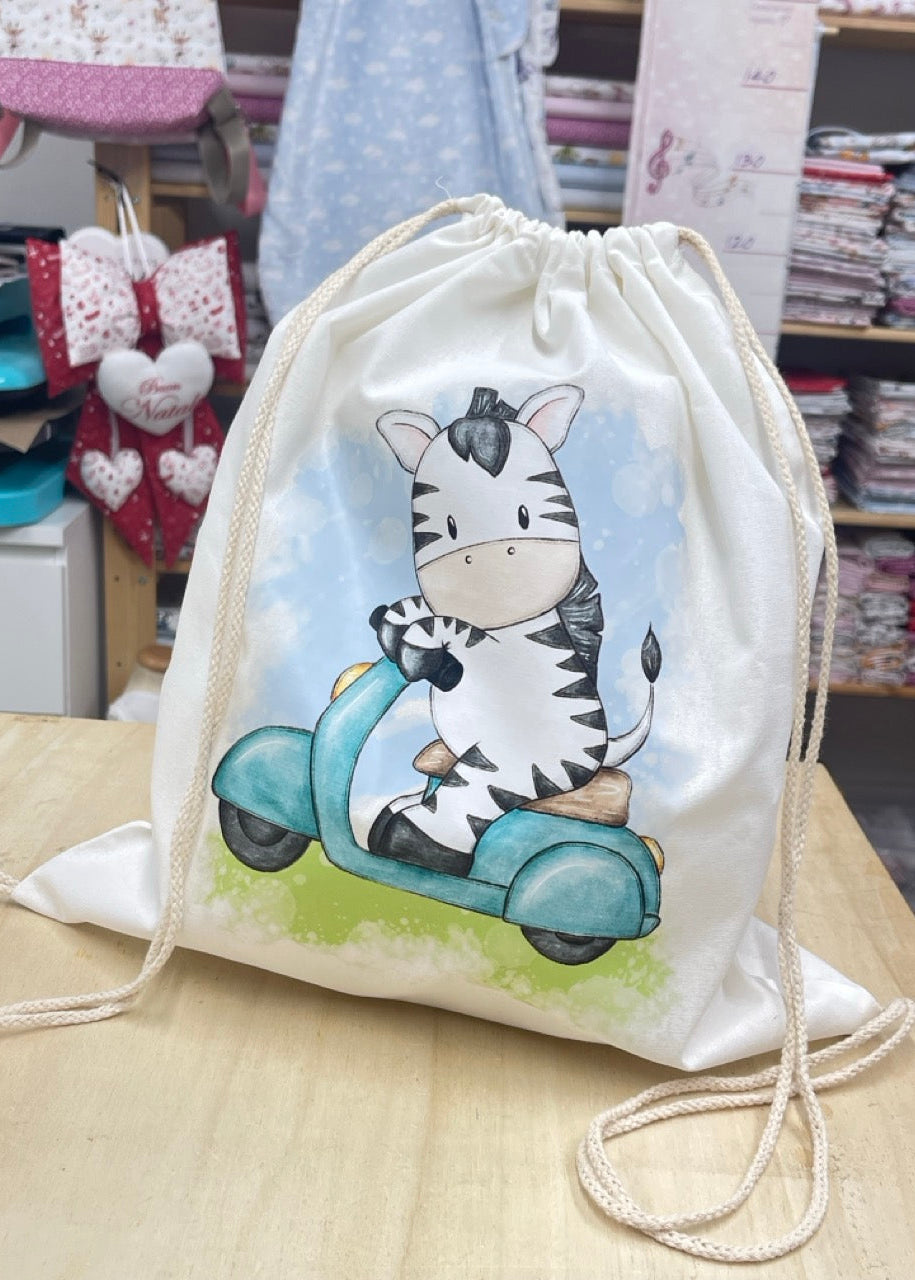 Sacca/Zaino <br> Zebra